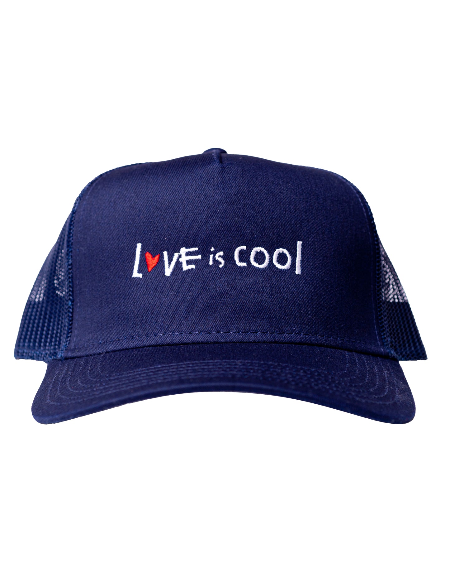 Love is Cool Basic Trucker Hat