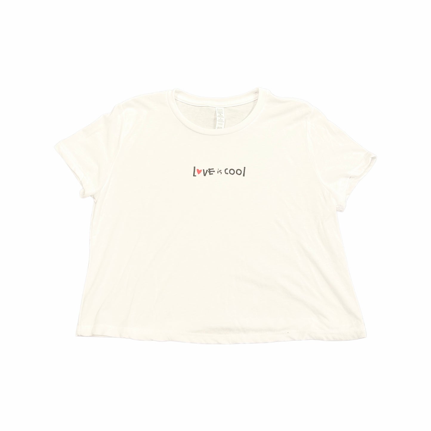 Love is Cool Crop Tee