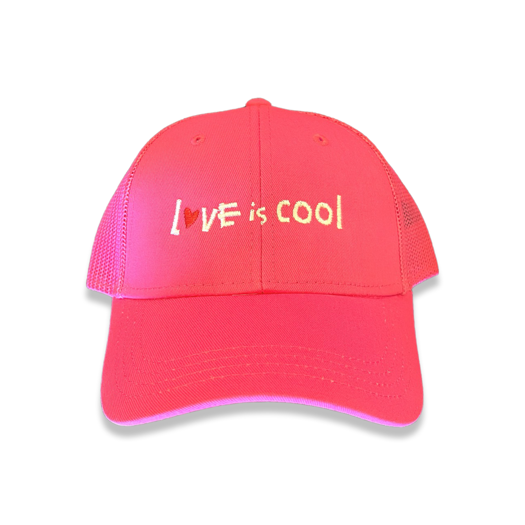 Love is Cool Kid's Basic Trucker Hat