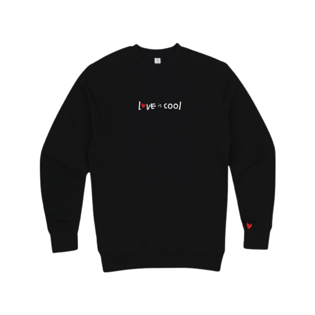 Love is Cool Crewneck Sweatshirt