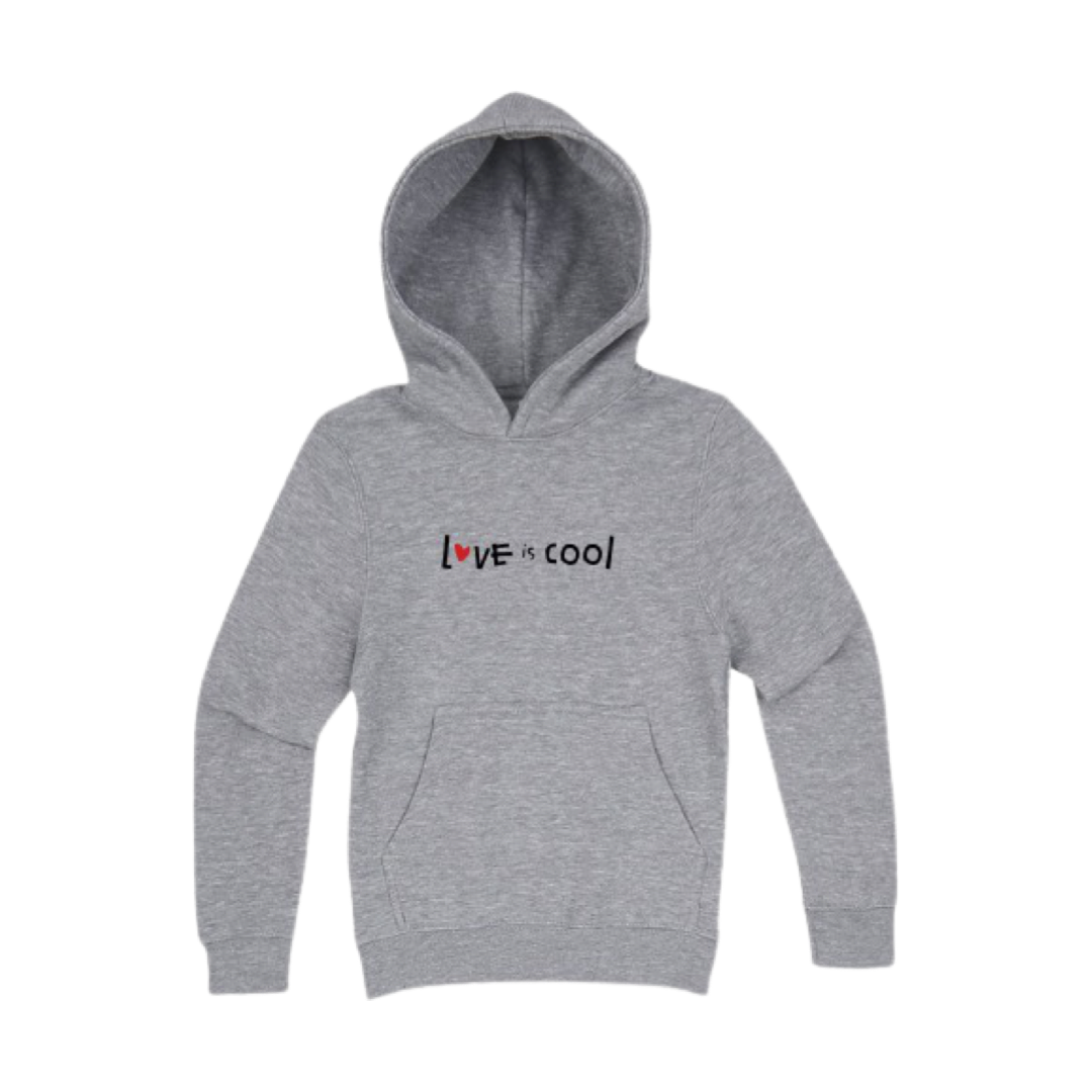 Love is Cool Kid's Basic Hoodie