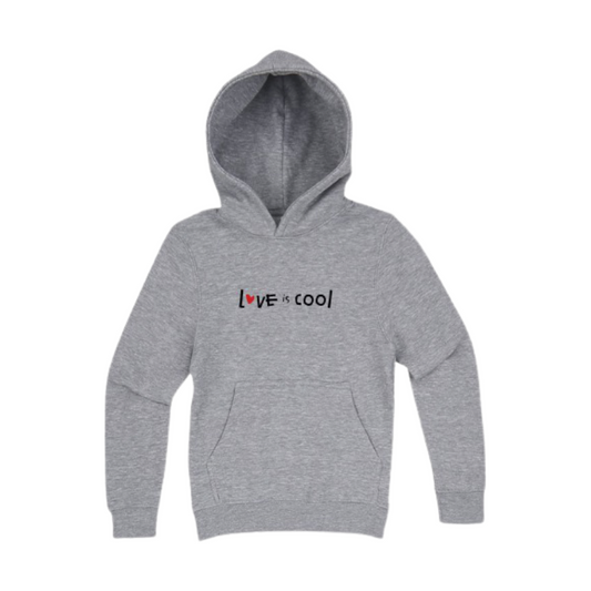 Love is Cool Kid's Basic Hoodie