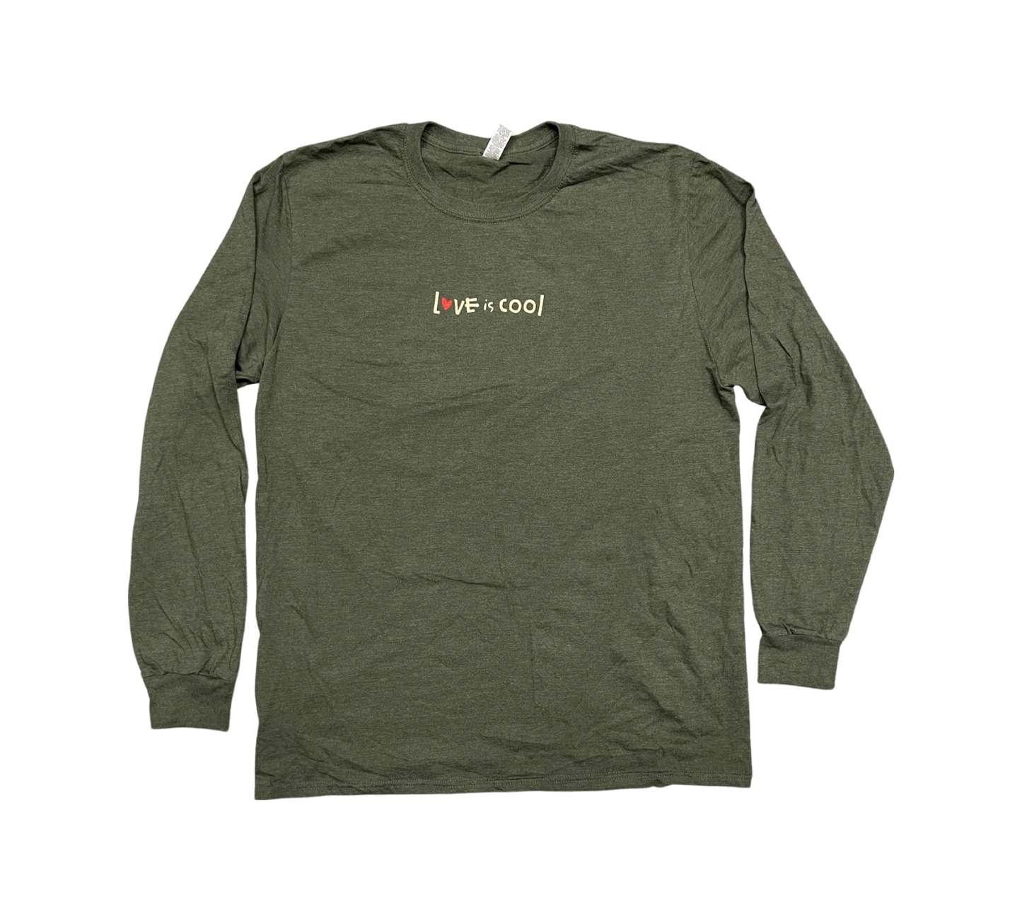 Love is Cool Long Sleeve Basic Tee