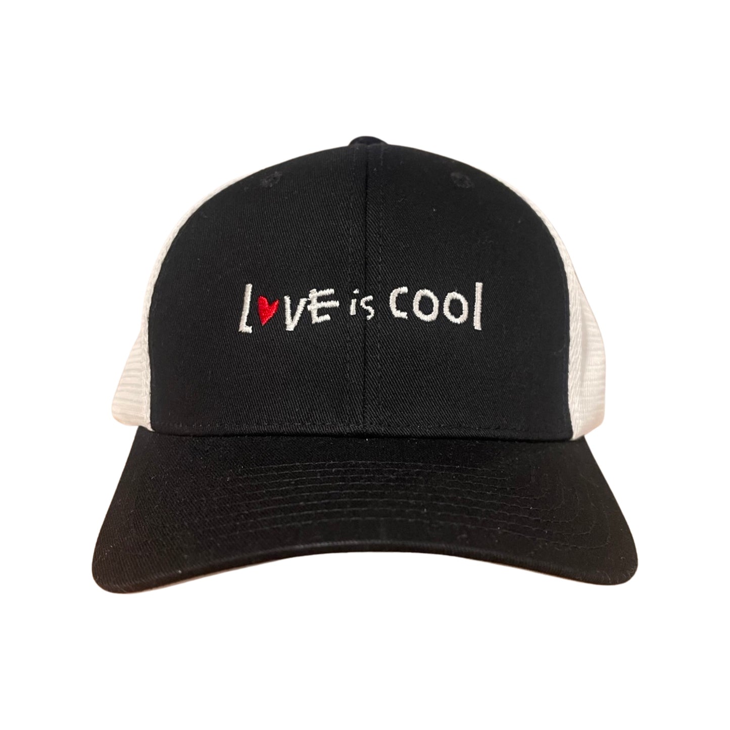 Love is Cool Basic Trucker Hat